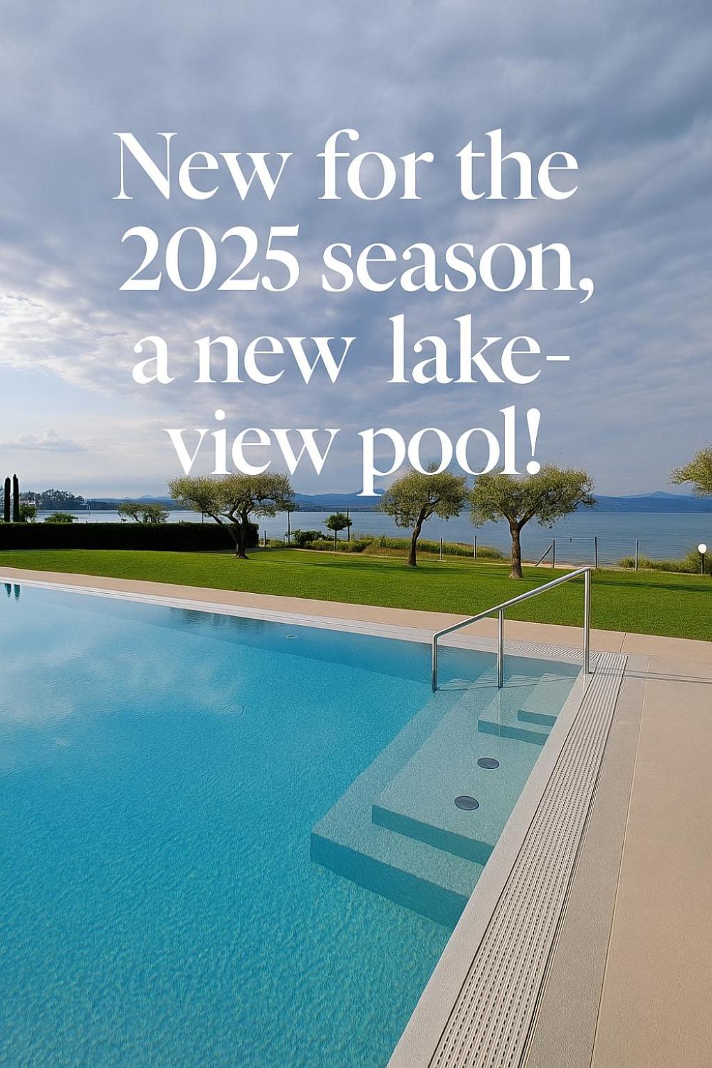 Vista - Lake & Pool Sirmione Luaran gambar